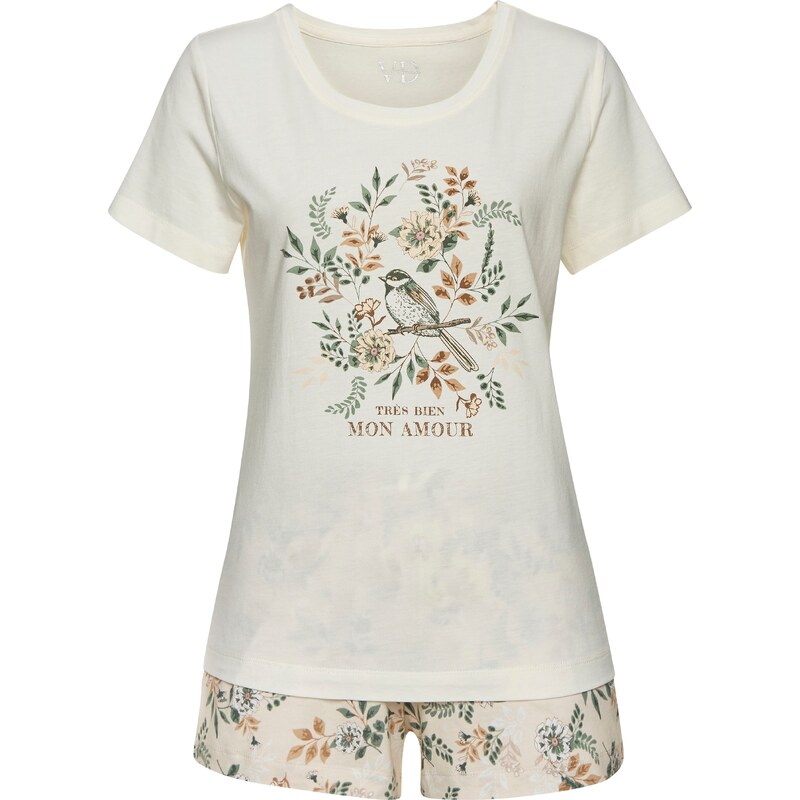 VIVANCE Pyžamo béžová / zmiešané farby 65676611