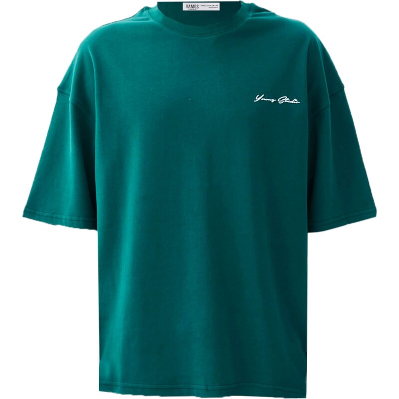 VAMOS CLO Tričko zelená 60683665