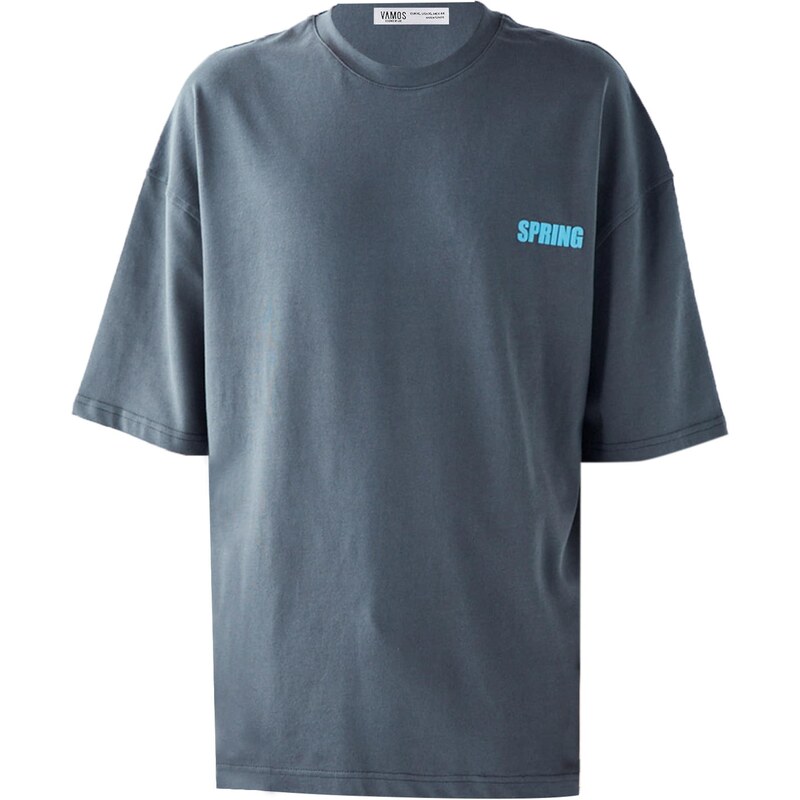 VAMOS CLO Tričko vodová / modrosivá / svetlomodrá 60683876