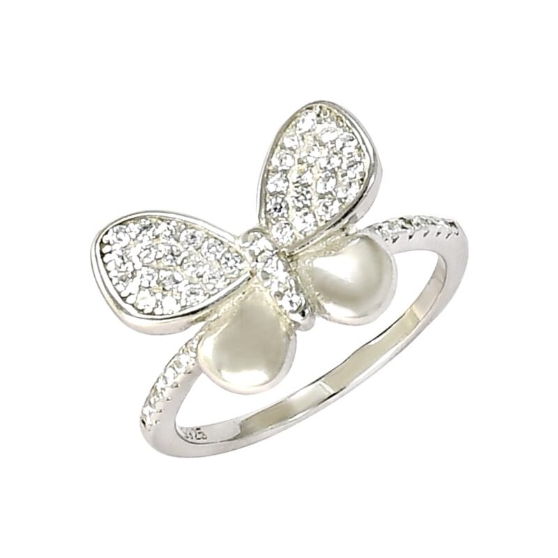 Strieborný prsteň Glare 598 59832106