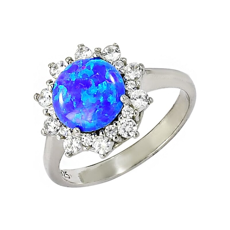 Strieborný prsteň Glare 600 59832108