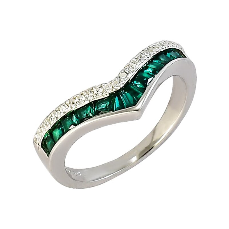 Strieborný prsteň Glare 602 59832110