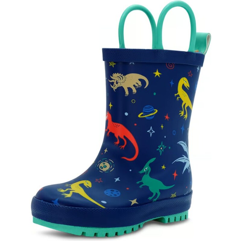 Detské gumáky Jan&Jul Puddle-Dry Space Dinos 58445793