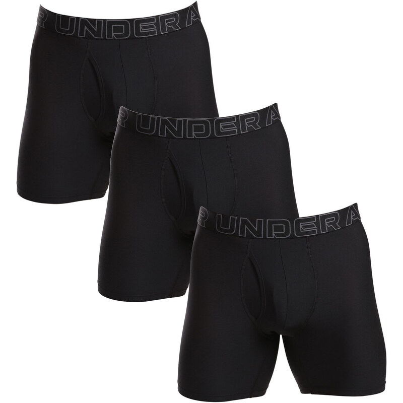 3PACK pánske boxerky Under Armour čierne (1383884 001) 53988796