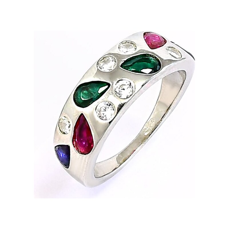 Strieborný prsteň Glare 611 59845926