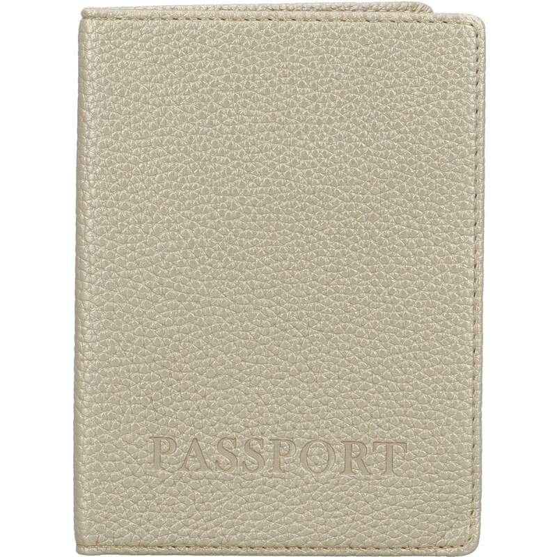 Coveri World Obal na cestovný pas zlatý - Coveri Bariss zlatá 60121464
