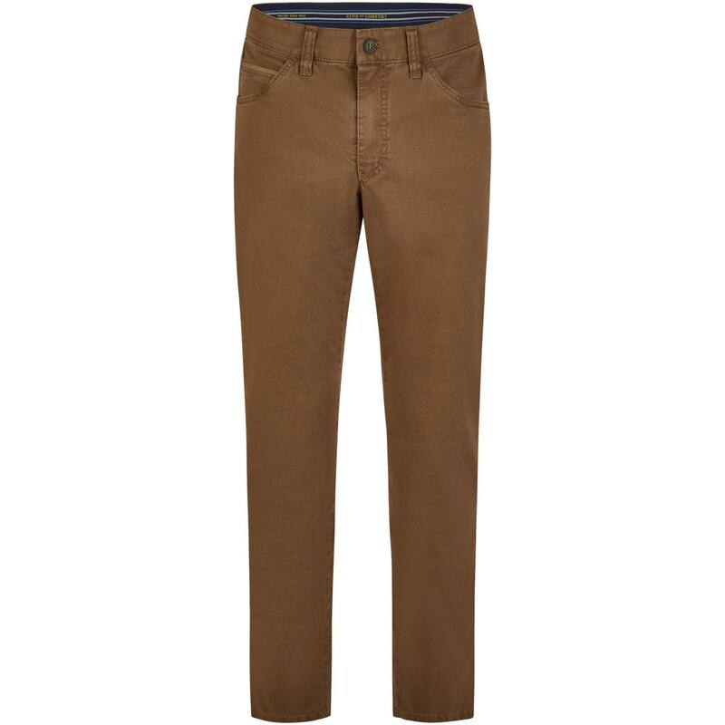 Pánske high-stretch kaki nohavice CLUB OF COMFORT modern fit 60121945