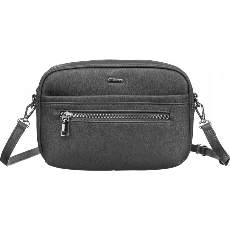 Rovicky sivá malá messenger kabelka R-074-01 52670947