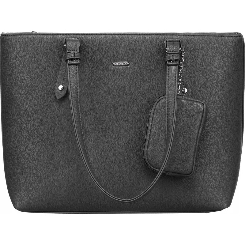 Rovicky sivá shopper kabelka s prídavným vreckom R-072-01 52670946