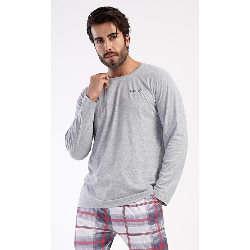 Vienetta MAN Pánske pyžamo dlhé Marek 60271019