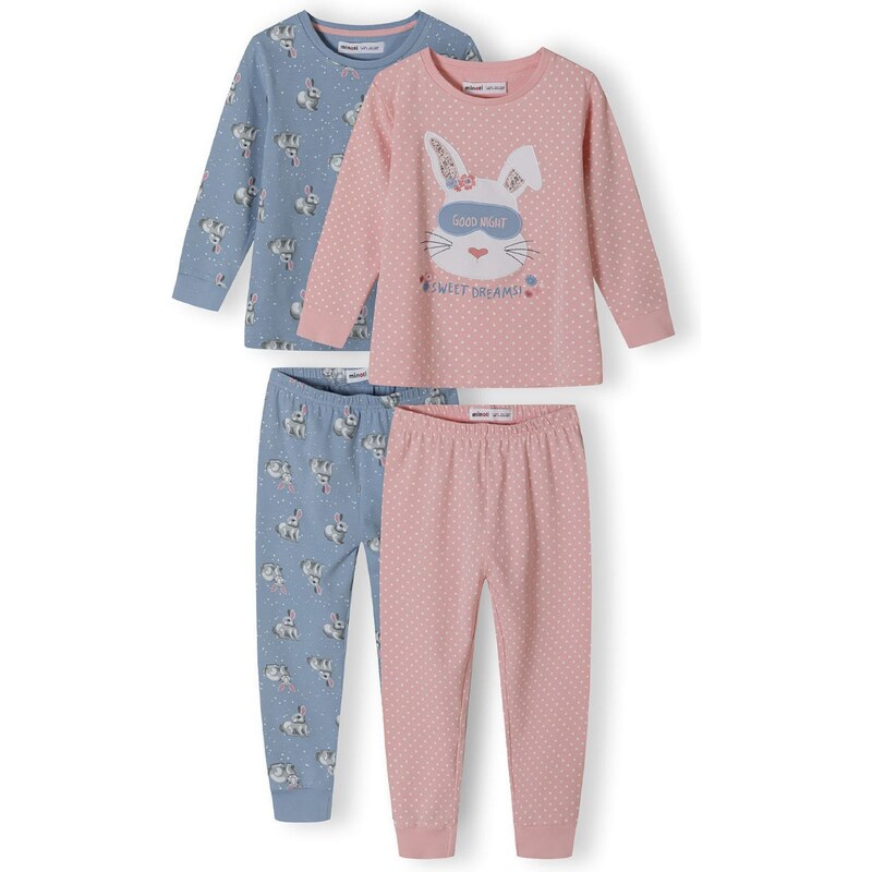 MINOTI Spací vak svetlomodrá / svetloružová 62994417