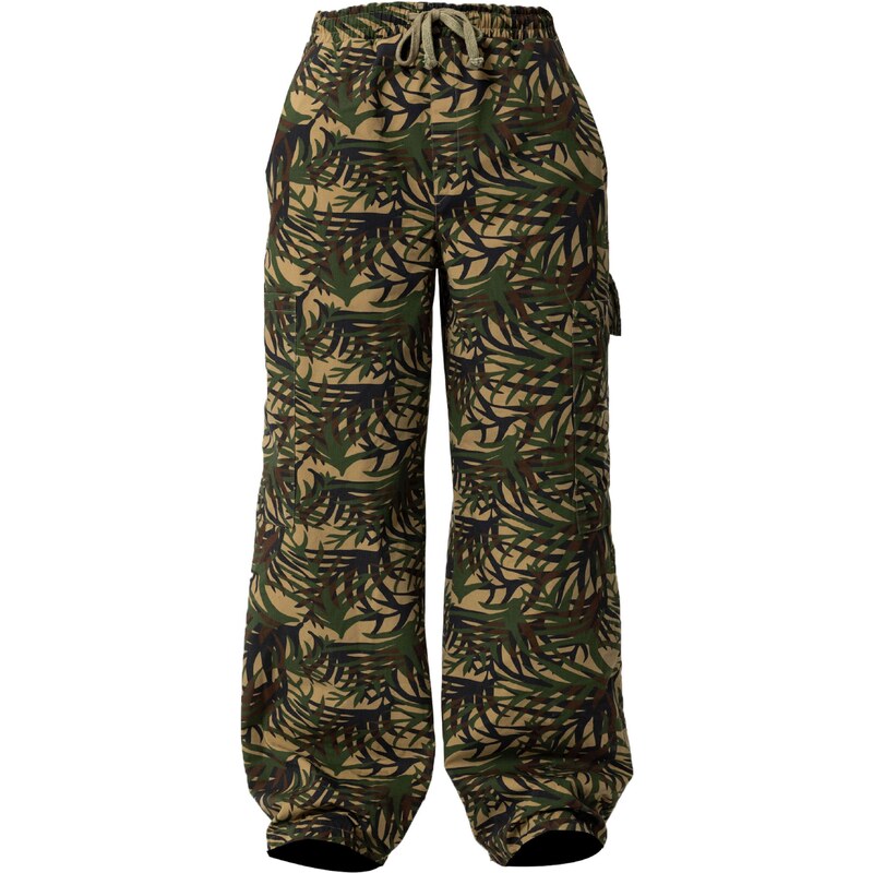 VAMOS CLO Nohavice Freeport farba ťavej srsti / zelená 60683707