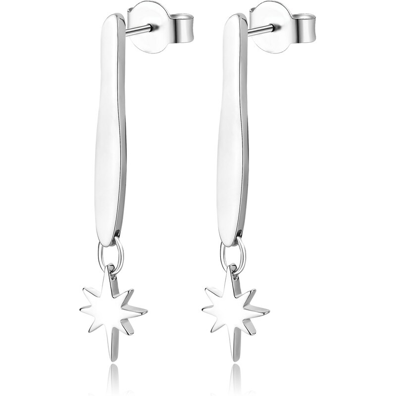 Olivie Stříbrné náušnice KOMÉTA 9108 60140712