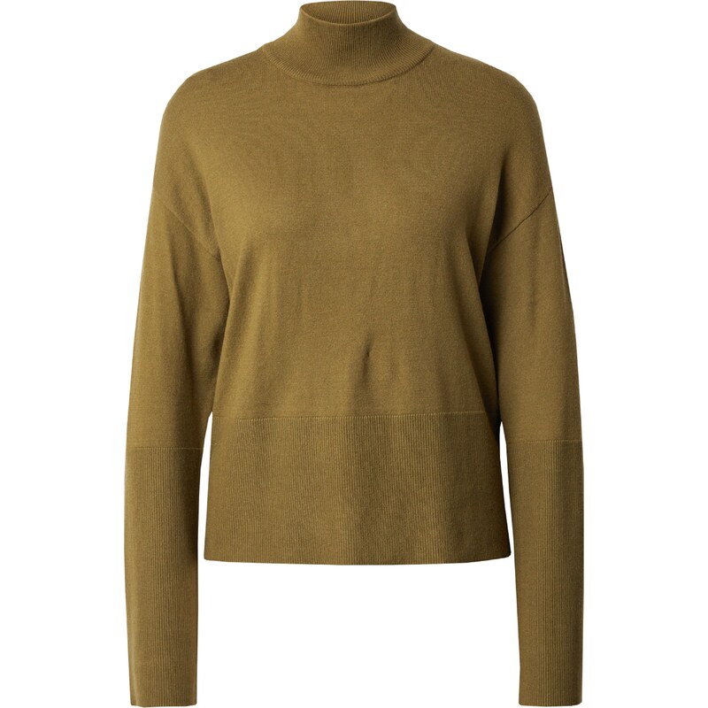 VERO MODA Sveter VMHAPPINESS olivová 63147823