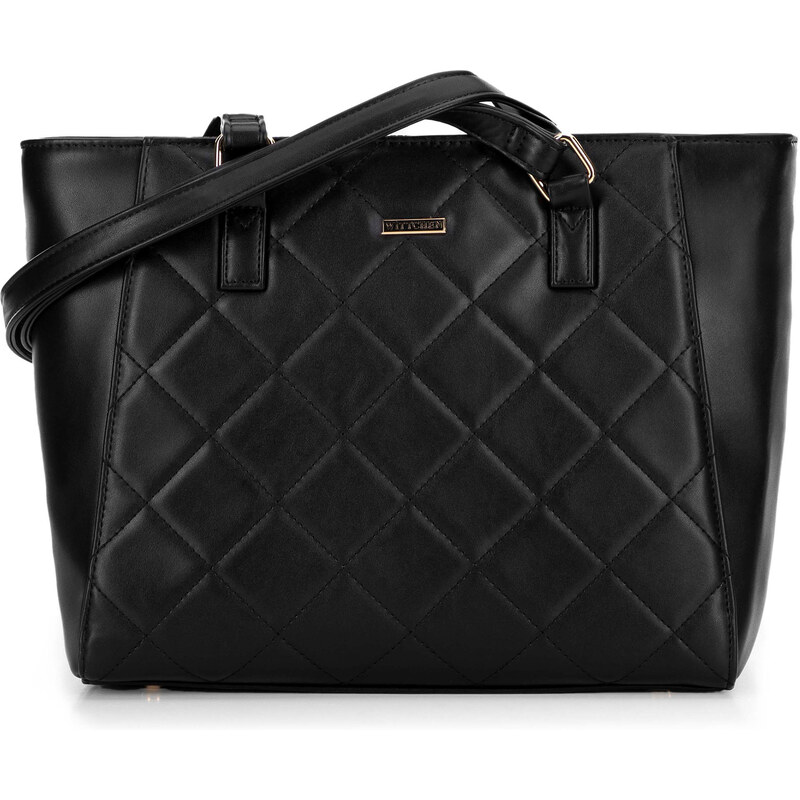 Dámska čierna shopper kabelka Wittchen 29-4Y-608-1 66065907