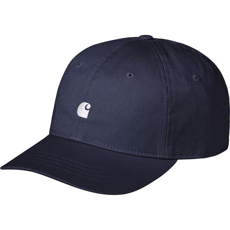 Carhartt WIP Madison Logo Cap Air Force Blue White 66112479