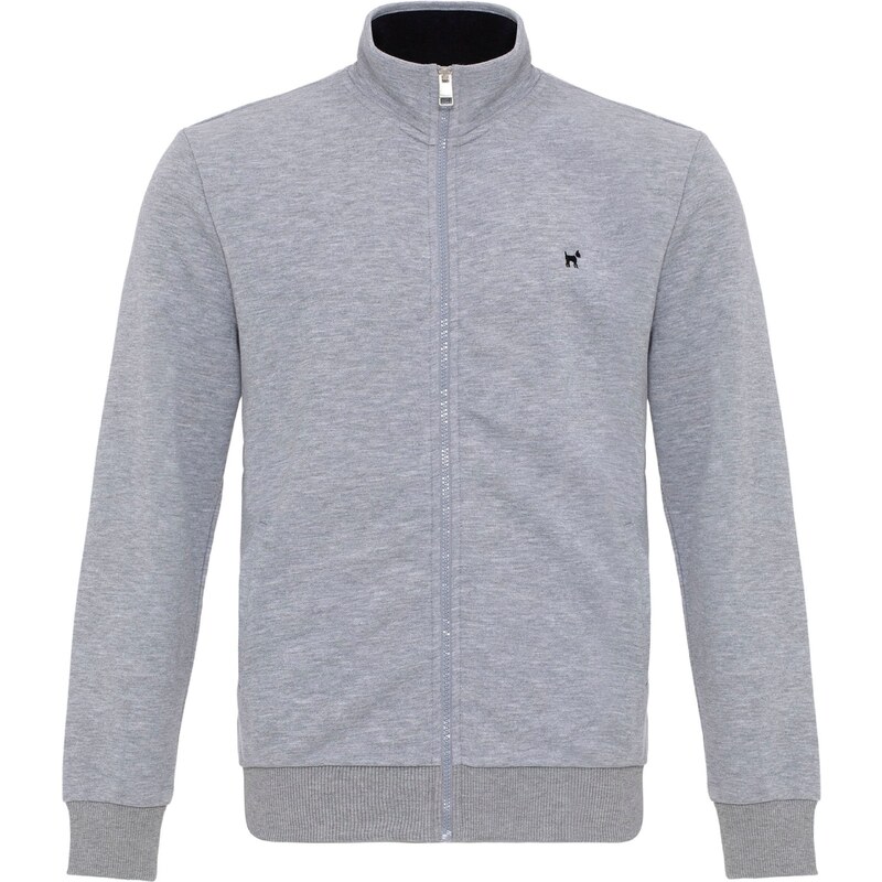 Williot Tepláková bunda námornícka modrá / sivá 60683283