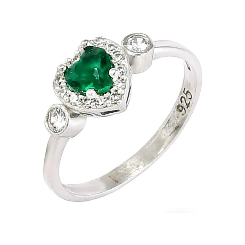 Strieborný prsteň Glare 616 60147700