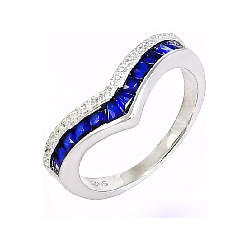 Strieborný prsteň Glare 621 60149240