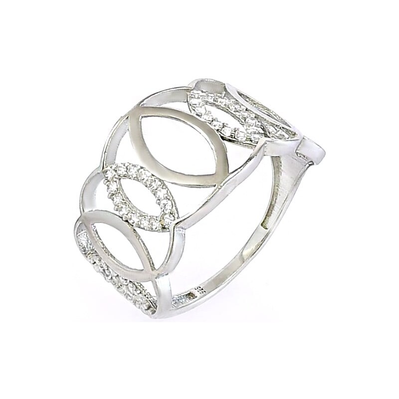 Strieborný prsteň Glare 623 60149242