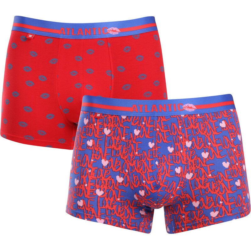 2PACK pánske boxerky Atlantic viacfarebné (2GMH-021) 60173277
