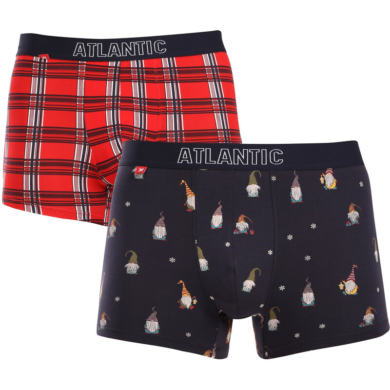 2PACK pánske boxerky Atlantic viacfarebné (2GMH-019) 60173279