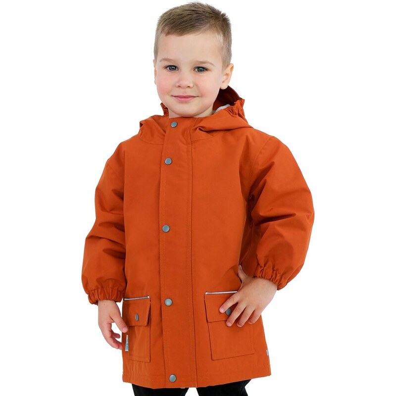 Jan & Jul Nepremokavá bunda Jan and Jul - Cozy - Terracotta 58176422