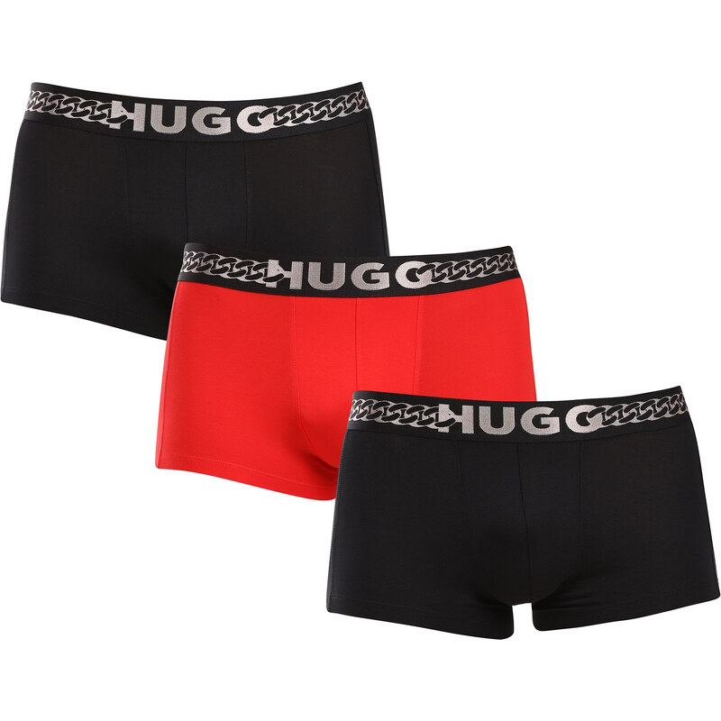 3PACK pánske boxerky HUGO viacfarebné (50524778 994) 60154476