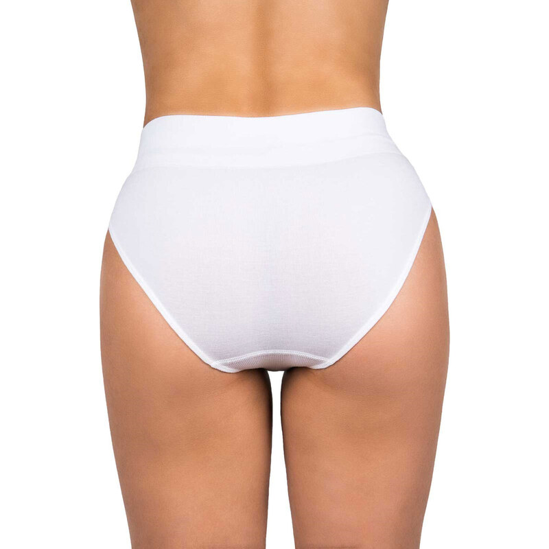 Glara Bambusové bezšvové nohavičky s vyšším pásom 60175717