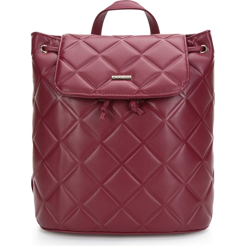Wittchen Vak z geometricky prešívanej ekokože pre originálny vzhľad, 60175862