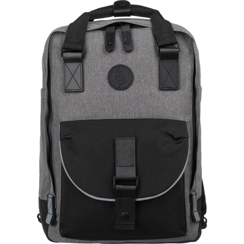 BASIC LuluCastagnette sivý štýlový batoh NANO 35102252