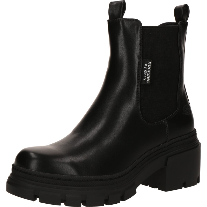 Dockers by Gerli Členkové čižmy čierna 60185018