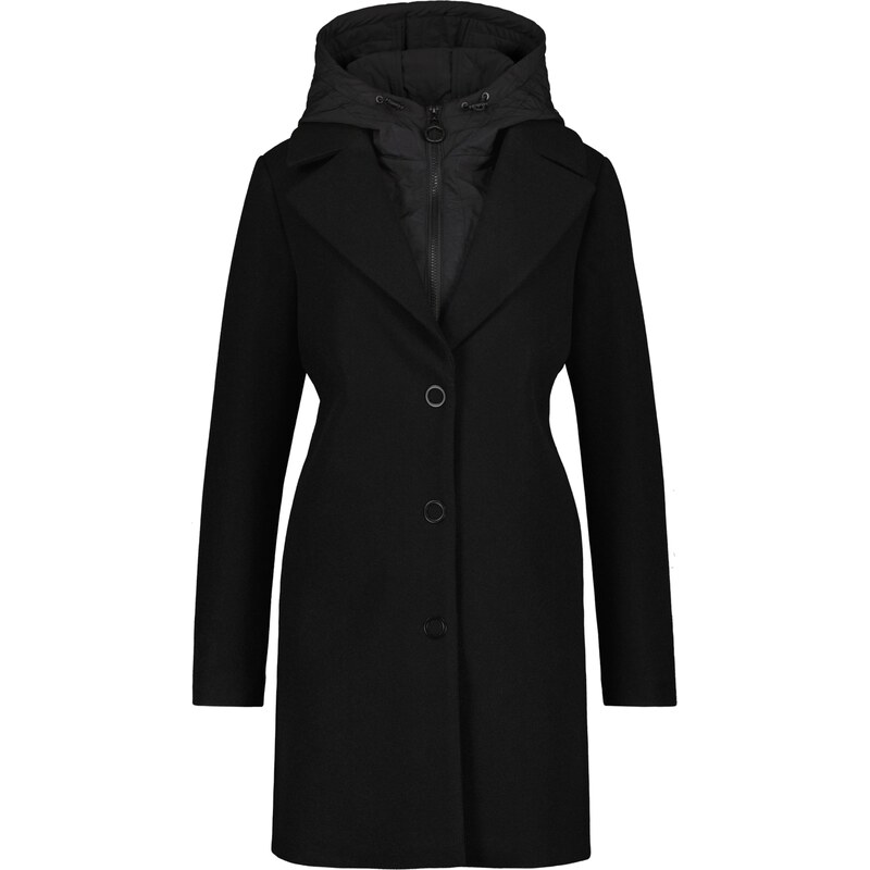 alife & kickin Prechodný kabát AjaAK čierna 60299031