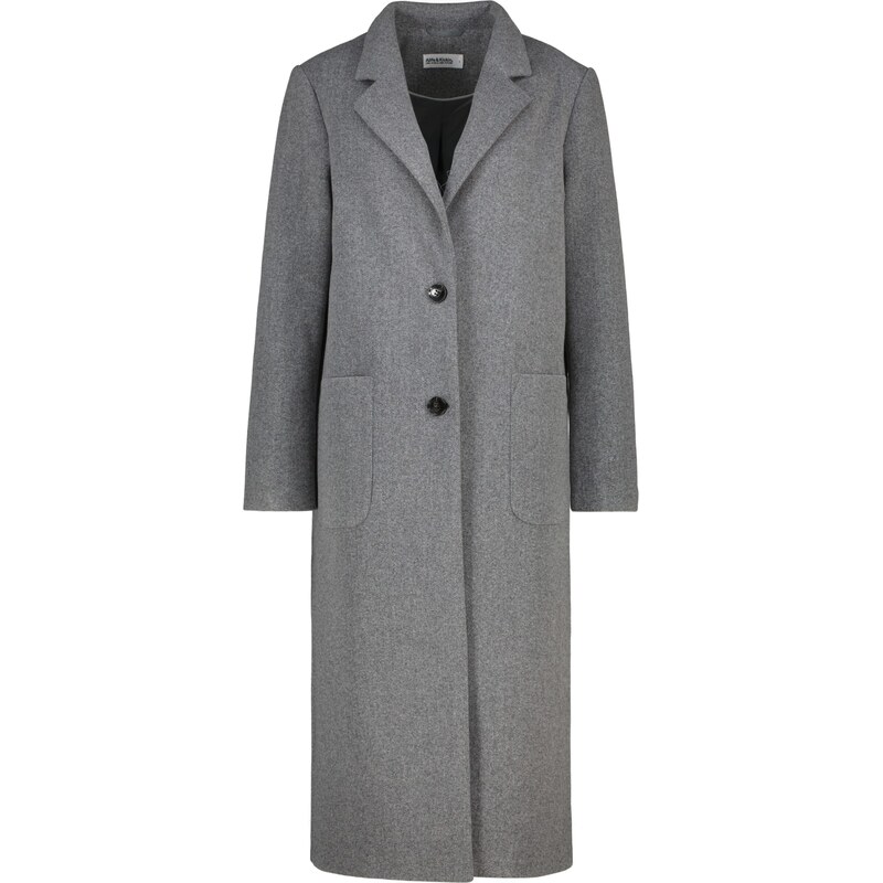 alife & kickin Prechodný kabát Dierdre sivá melírovaná 60683946