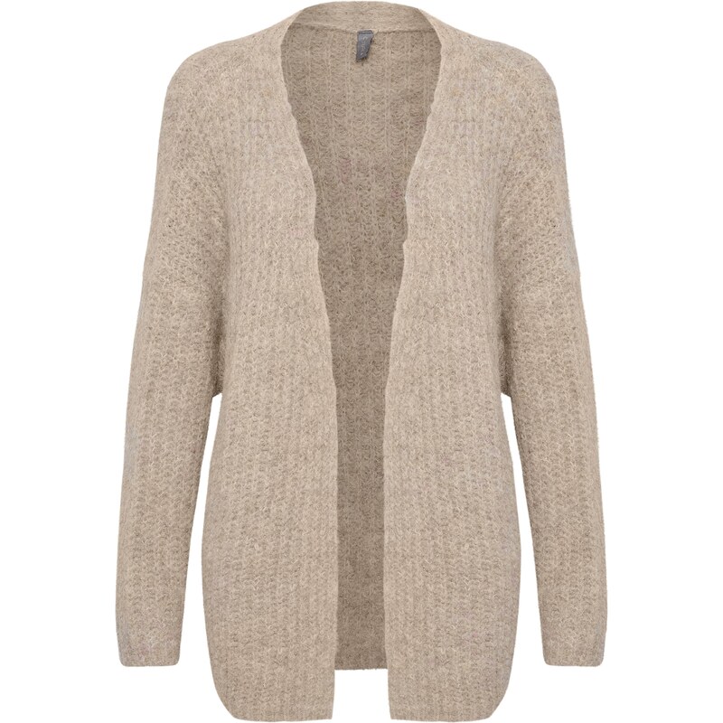 CULTURE Kardigán CU Brava béžová melírovaná 60960501