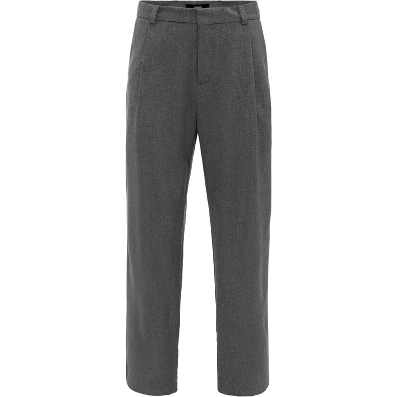 Antioch Plisované nohavice sivá 60682990