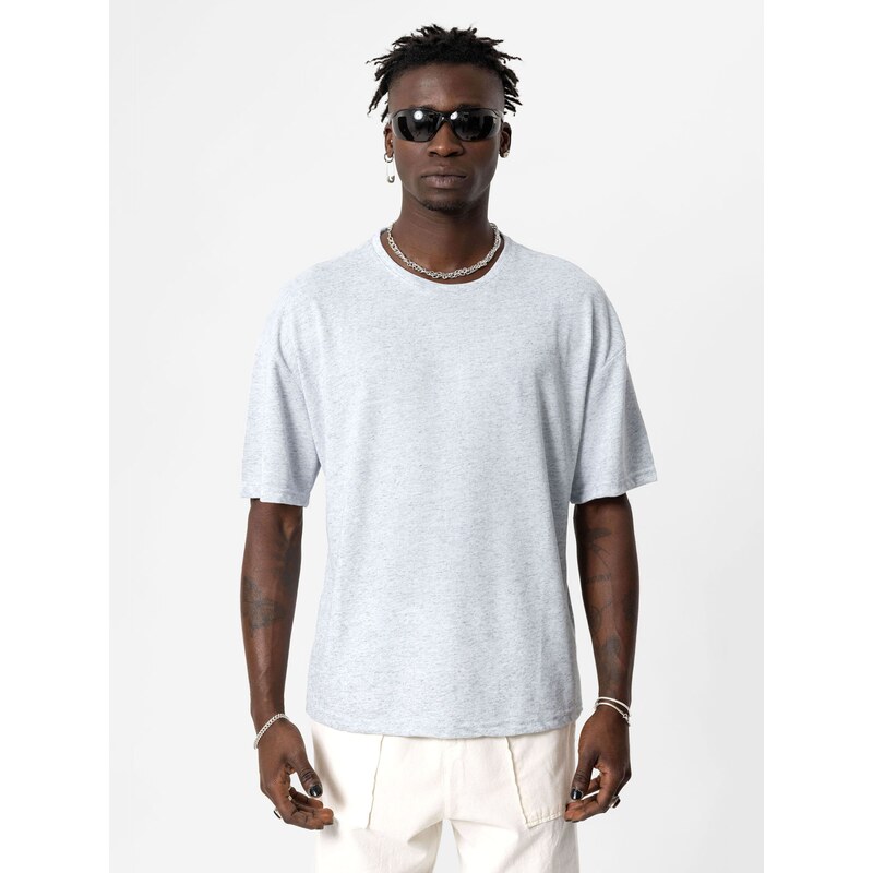 VAMOS CLO Tričko modrosivá / svetlomodrá 60683494