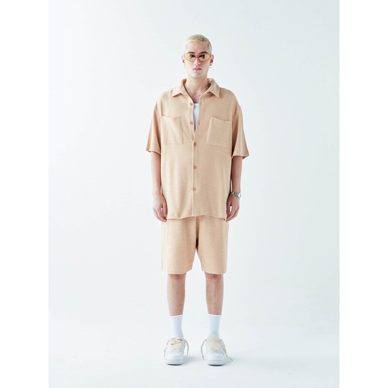 VAMOS CLO Nohavice béžová 60683718