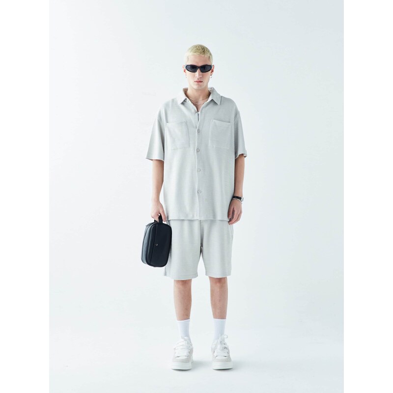 VAMOS CLO Nohavice sivá 60683771