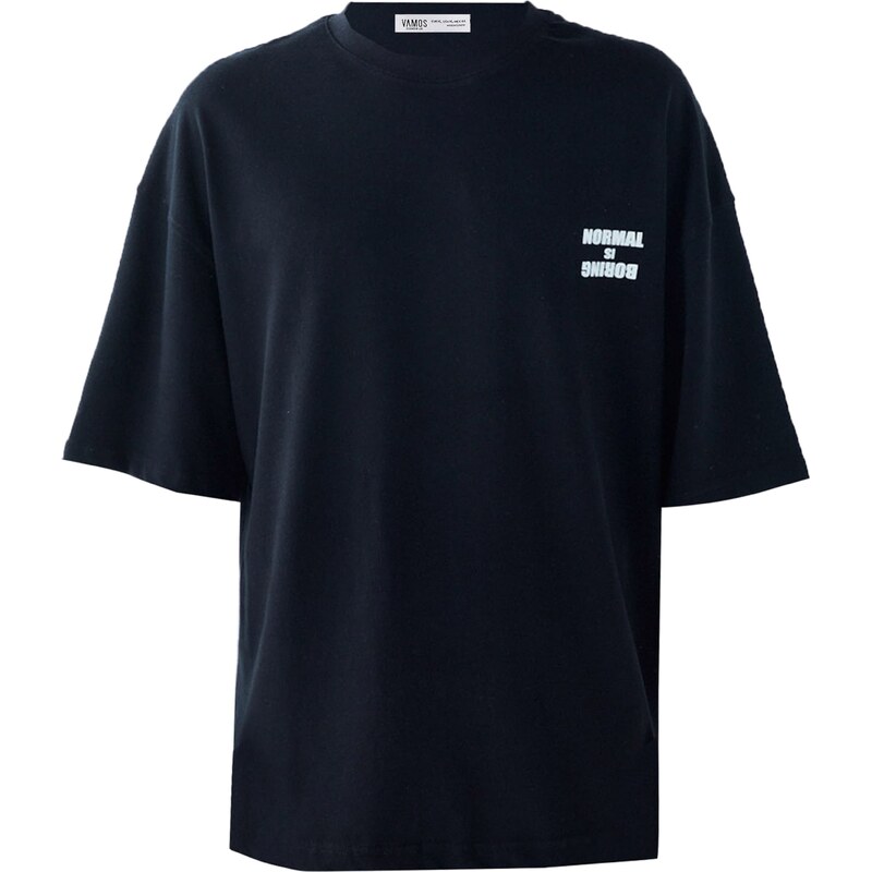 VAMOS CLO Tričko zmiešané farby / čierna 60683775