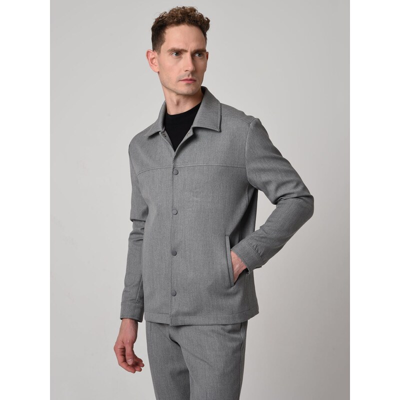 Antioch Prechodný kabát svetlosivá 60218931