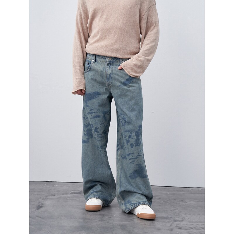 VAMOS CLO Nohavice modrá 60683925