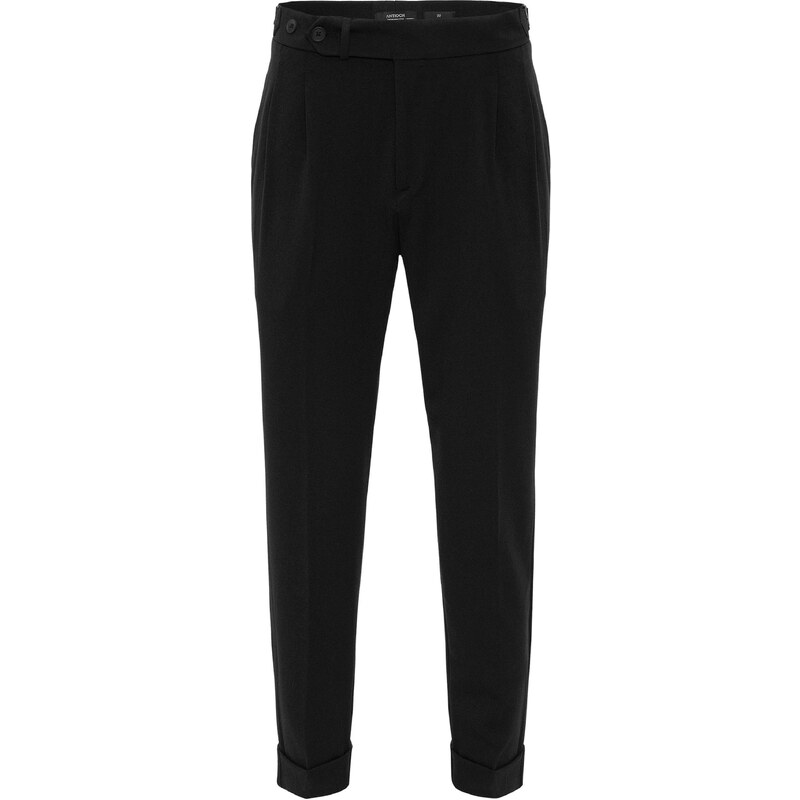 Antioch Plisované nohavice čierna 60683943