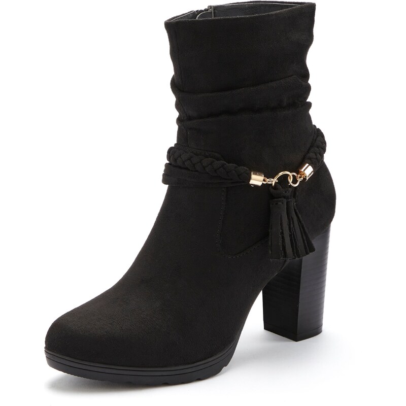 LASCANA Čižmy zlatá / čierna 61983878