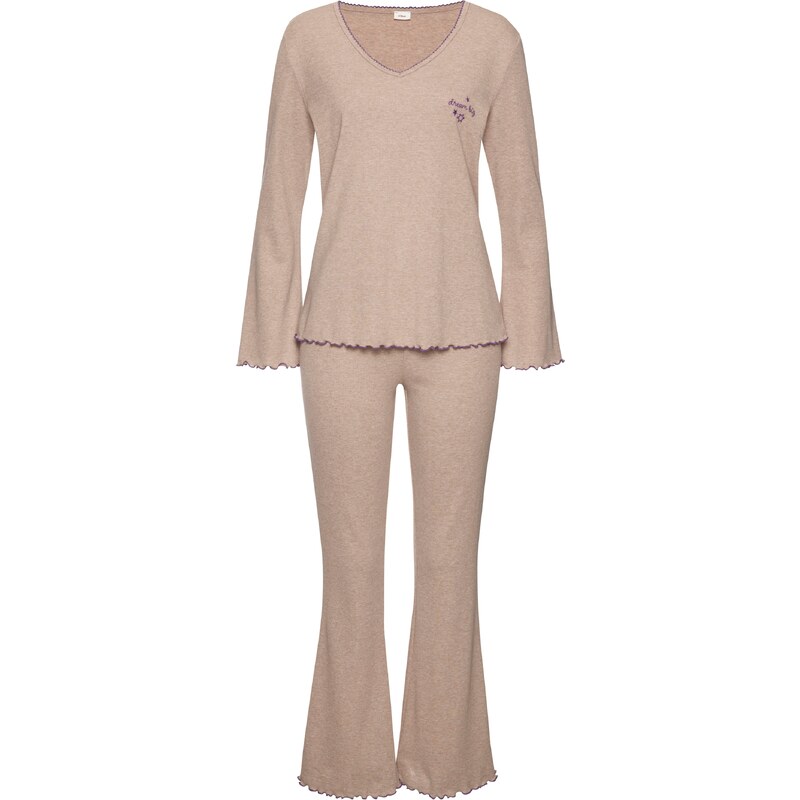 s.Oliver Pyžamo hnedá / fialová 60185160