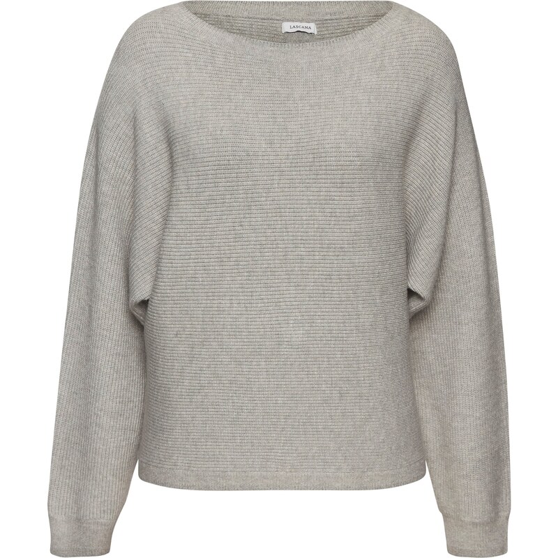 LASCANA Sveter sivá melírovaná 60185215