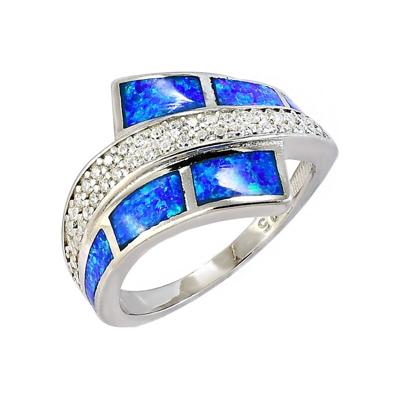 Strieborný prsteň Glare 631 60189572