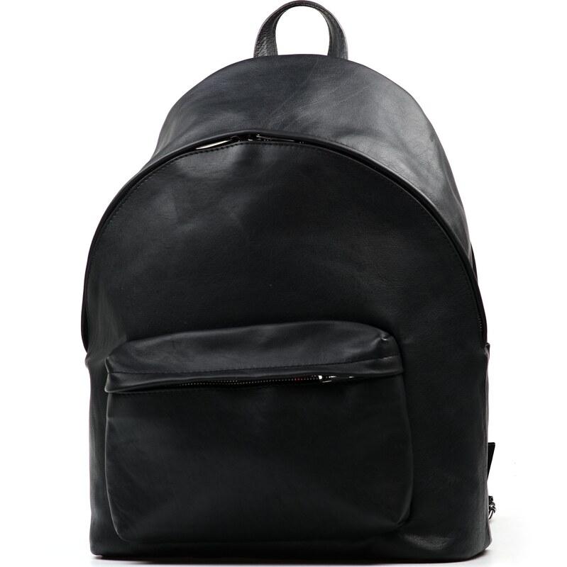 Blaire Kožený batoh Kayn čierny 64988056