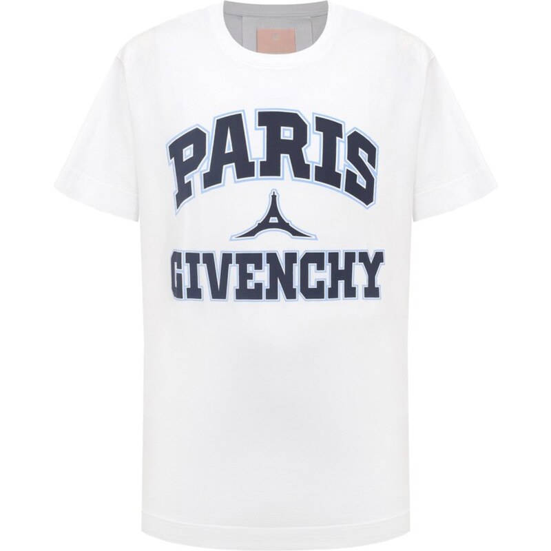 GIVENCHY Paris White tričko 60196929
