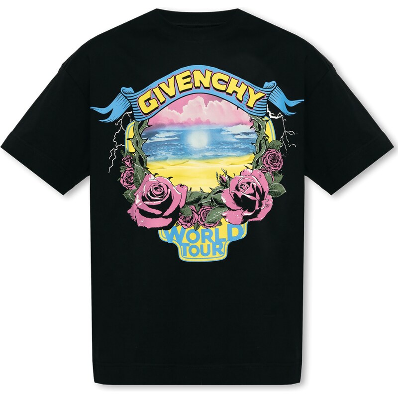GIVENCHY World Tour Black tričko 60196927